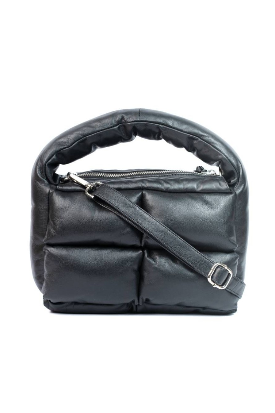 Winter Enrico Versari | Puffer Bag Hobo Black