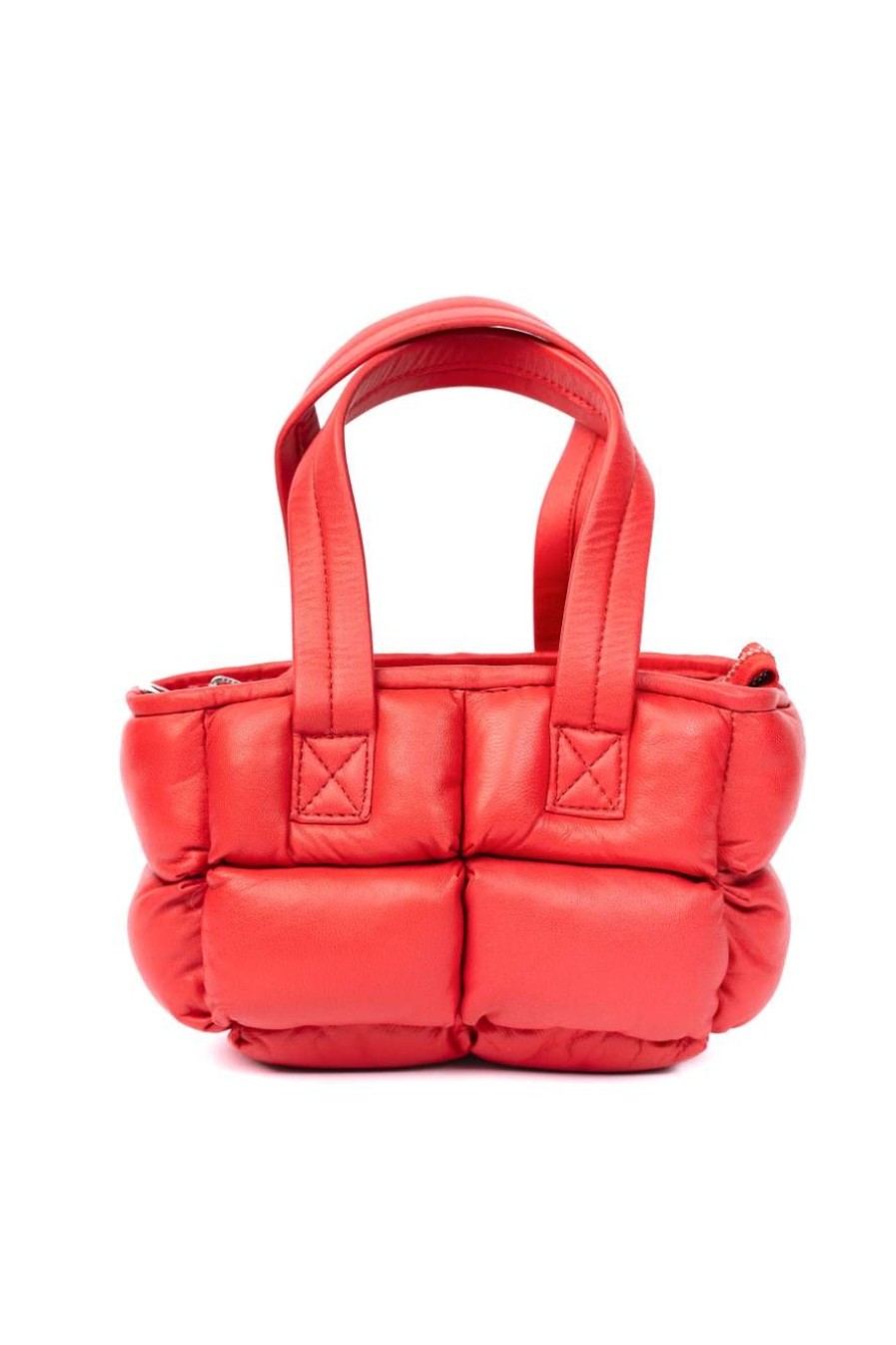 Winter Enrico Versari | Puffer Bag Mini Rose Red