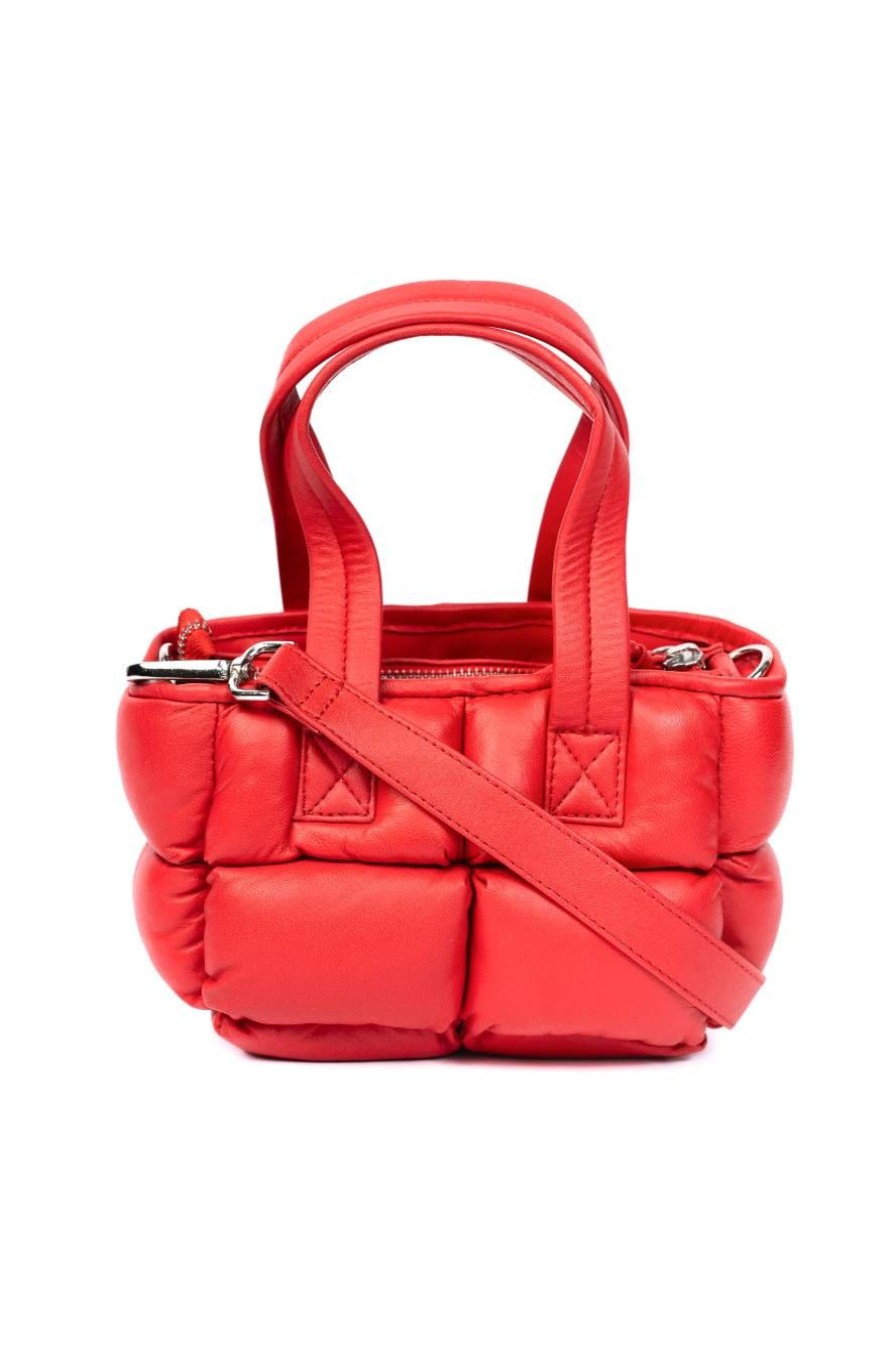 Winter Enrico Versari | Puffer Bag Mini Rose Red