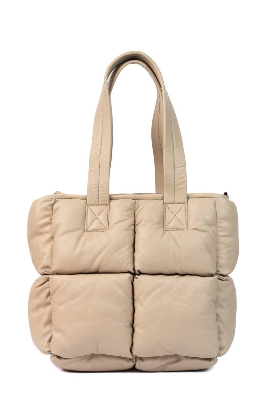 Winter Enrico Versari | Puffer Bag Beige