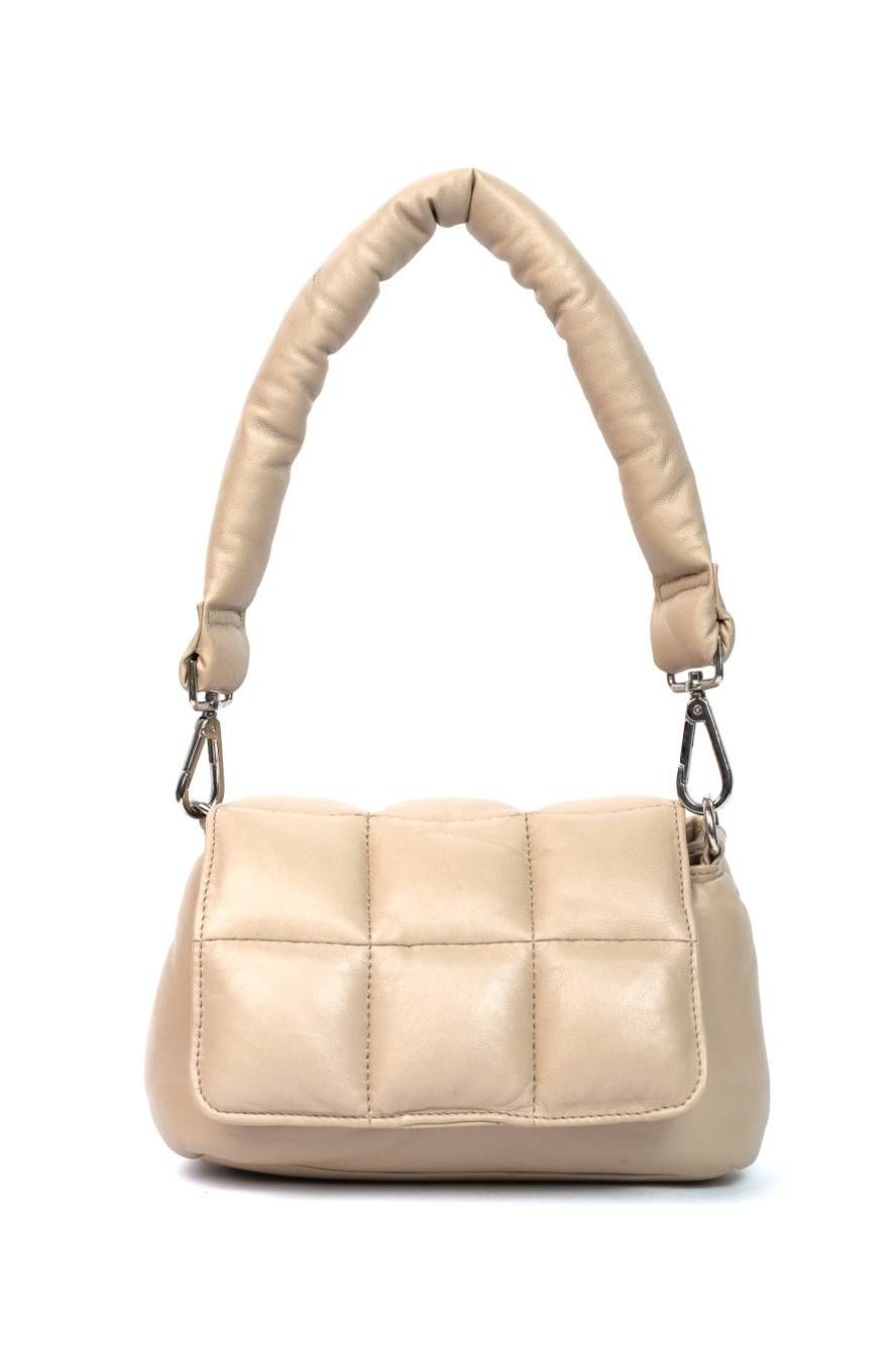 Winter Enrico Versari | Puffer Bag Hand Beige