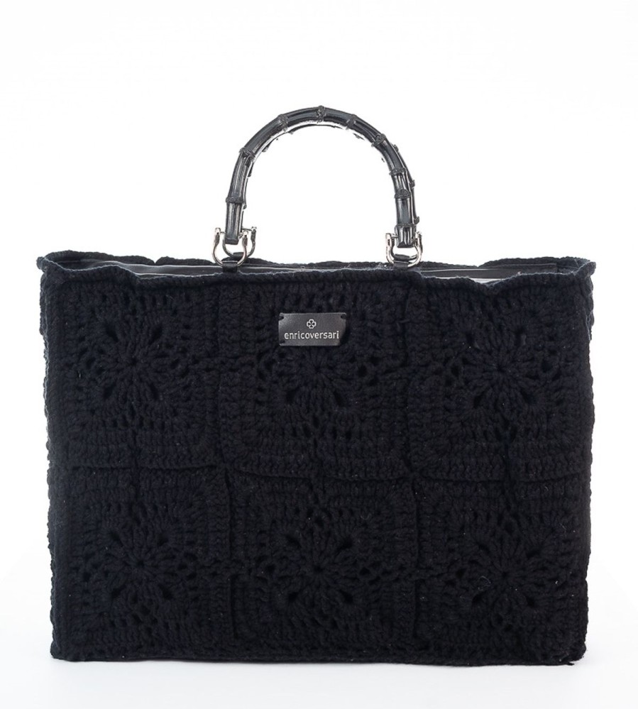 Winter Enrico Versari | Tote Glam 2.0 Black