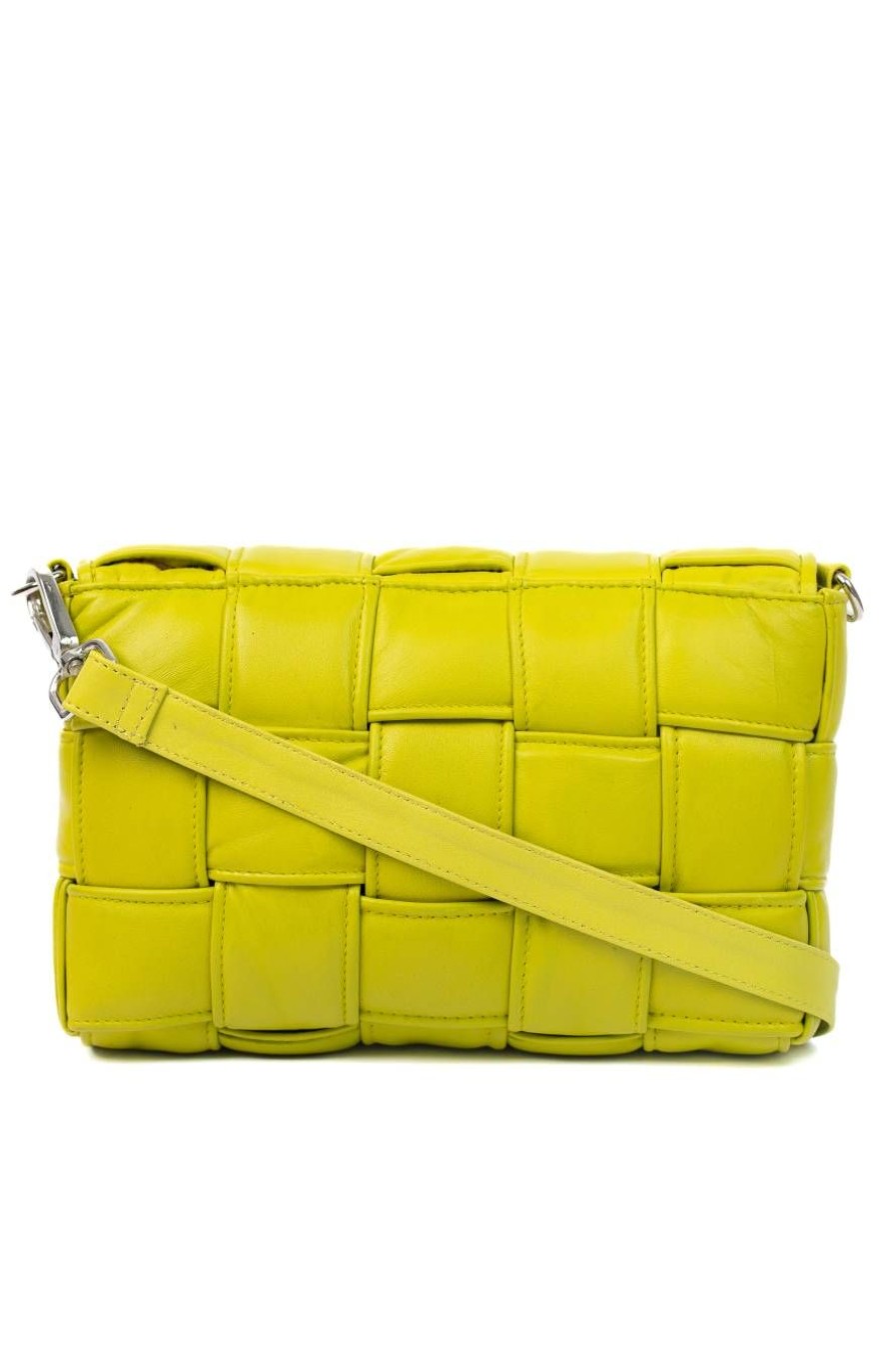 Winter Enrico Versari | Puffer Bag Pochette Lime