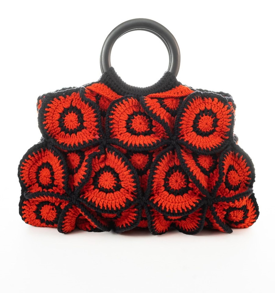 Winter Enrico Versari | Flower Bag Red-Black