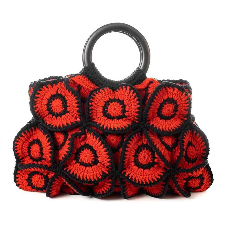 Winter Enrico Versari | Flower Bag Red-Black