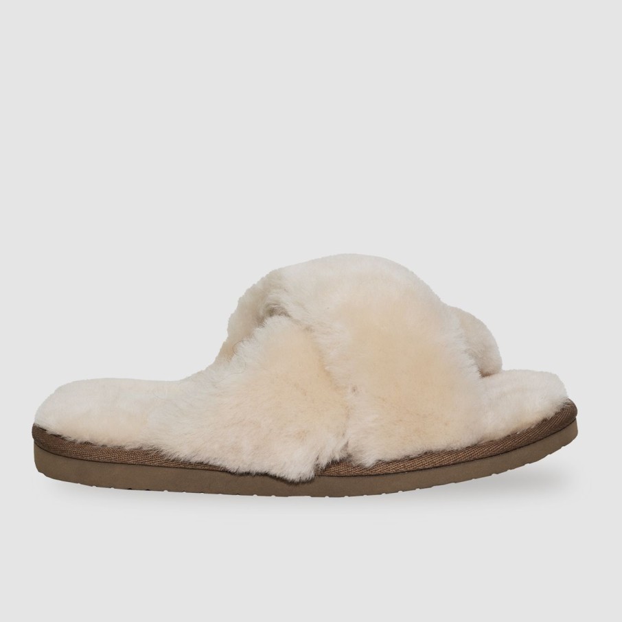 Winter Enrico Versari | Slippers Cross Beige