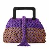 Summer Enrico Versari | Crochet Bc Dark Purple & Brown With Orange