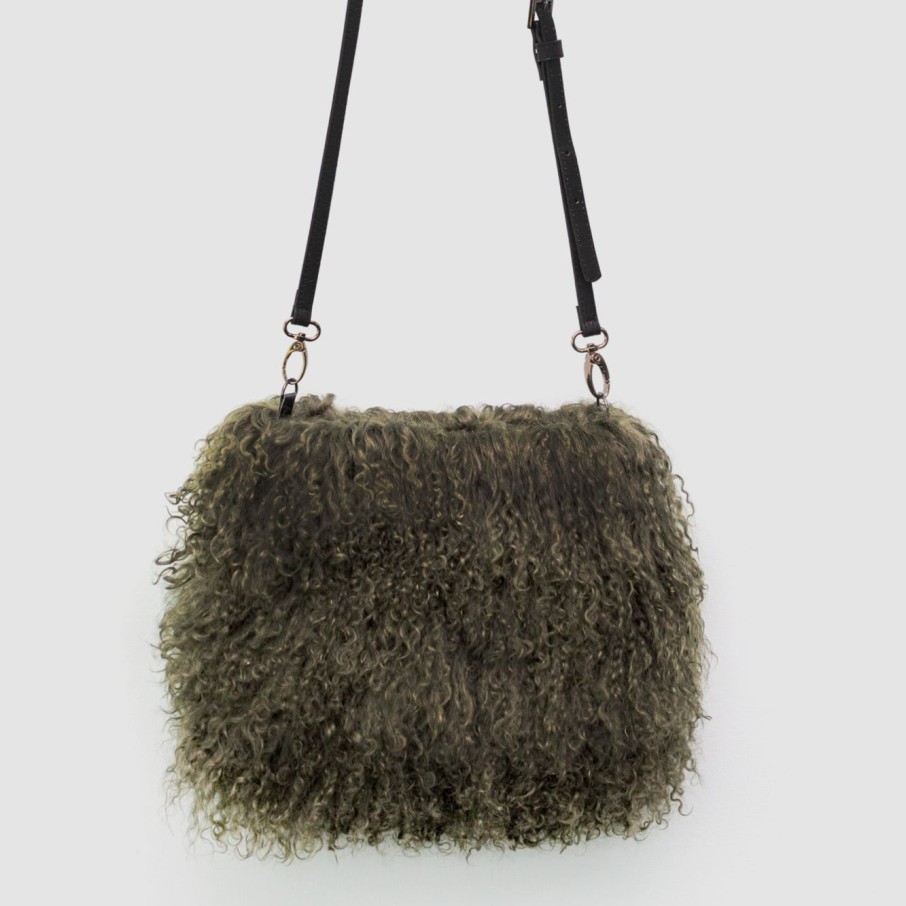 Winter Enrico Versari | Jasmin Muff Bag Hedge Green