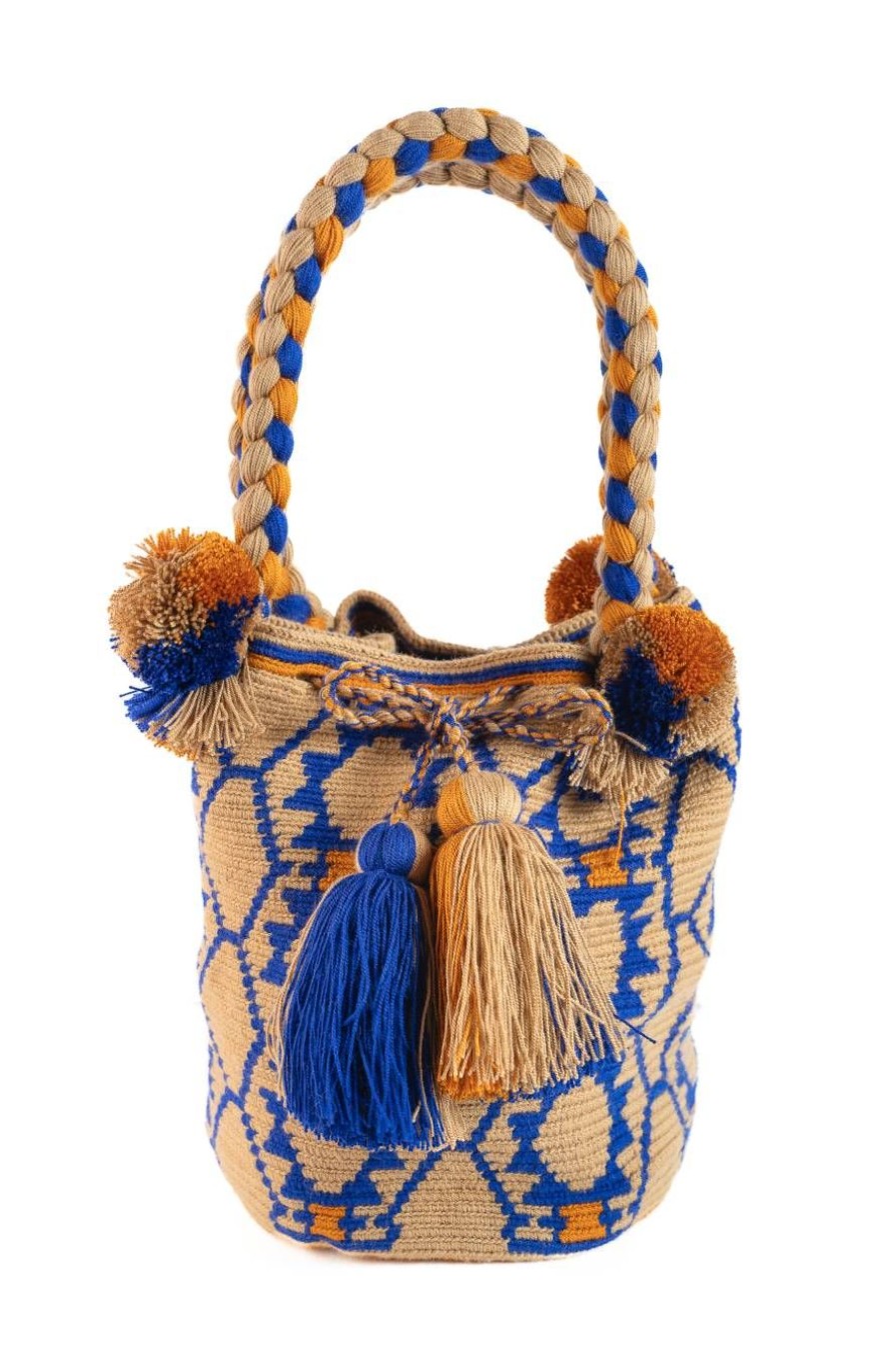 Summer Enrico Versari | Bolsos Blue Orange E Beige