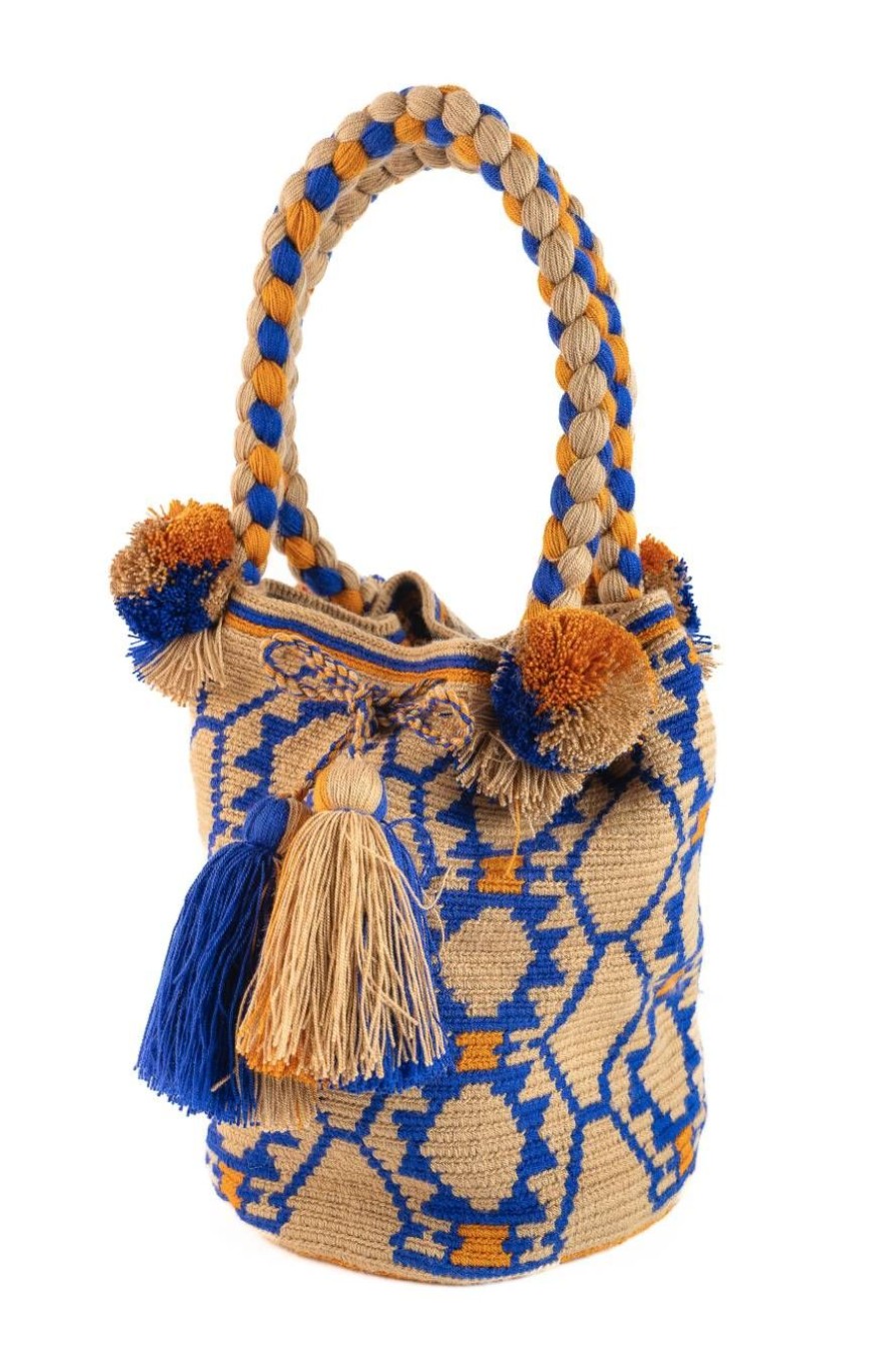 Summer Enrico Versari | Bolsos Blue Orange E Beige