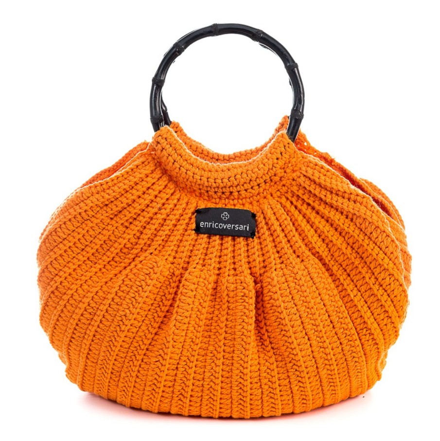 Winter Enrico Versari | Moon Wool Mono Color Sun Orange