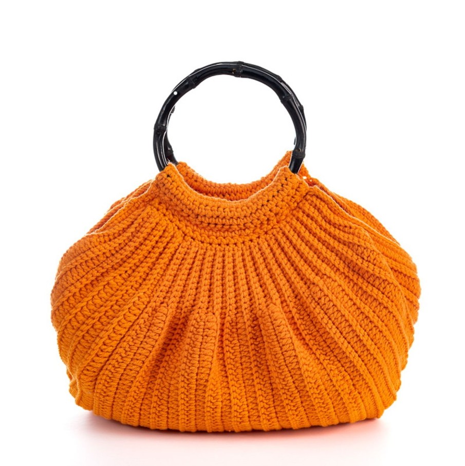 Winter Enrico Versari | Moon Wool Mono Color Sun Orange