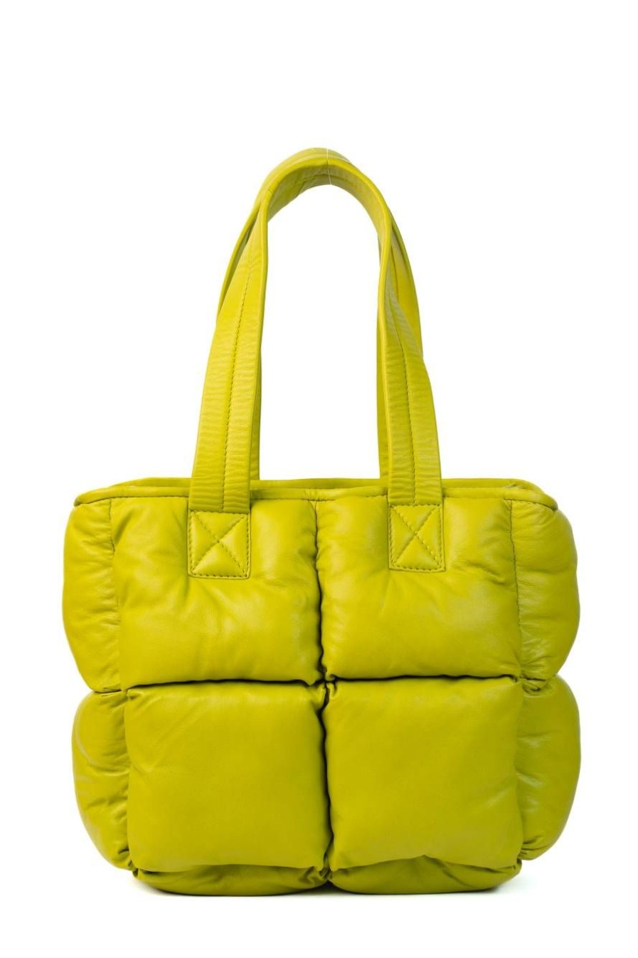 Winter Enrico Versari | Puffer Bag Lime