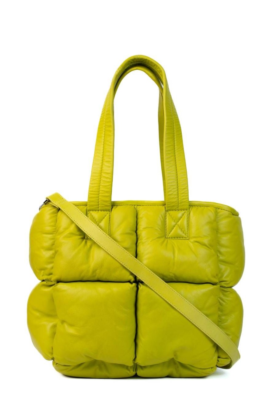 Winter Enrico Versari | Puffer Bag Lime