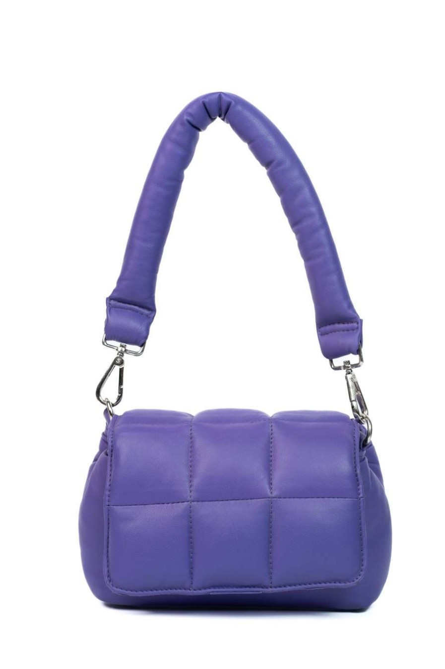 Winter Enrico Versari | Puffer Bag Hand Purple