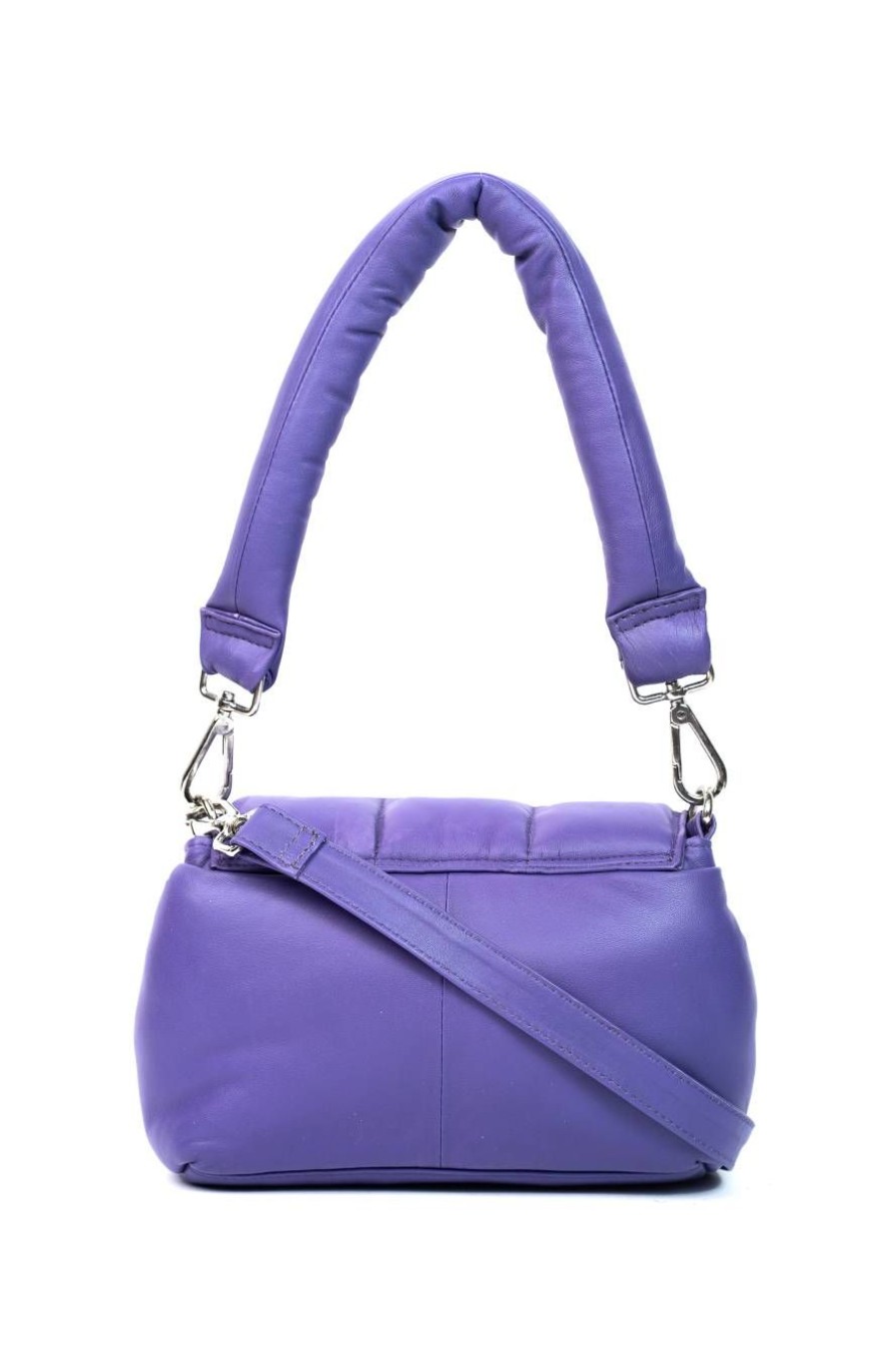 Winter Enrico Versari | Puffer Bag Hand Purple