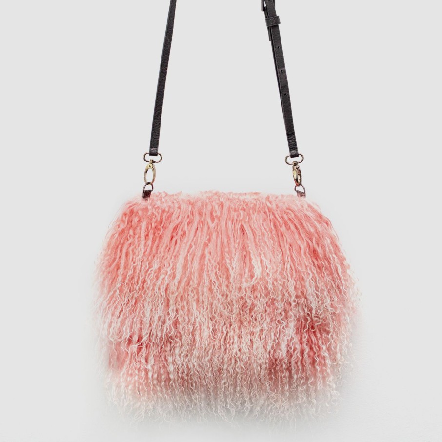 Winter Enrico Versari | Jasmin Muff Bag Pink Snow