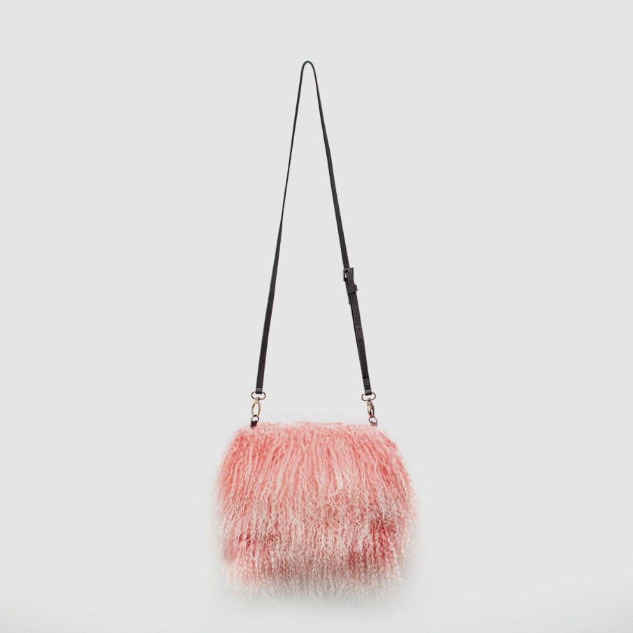 Winter Enrico Versari | Jasmin Muff Bag Pink Snow