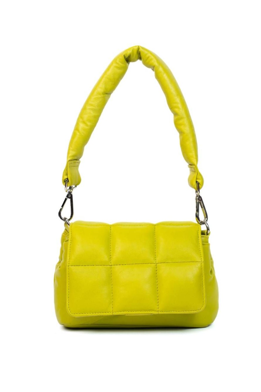 Winter Enrico Versari | Puffer Bag Hand Lime