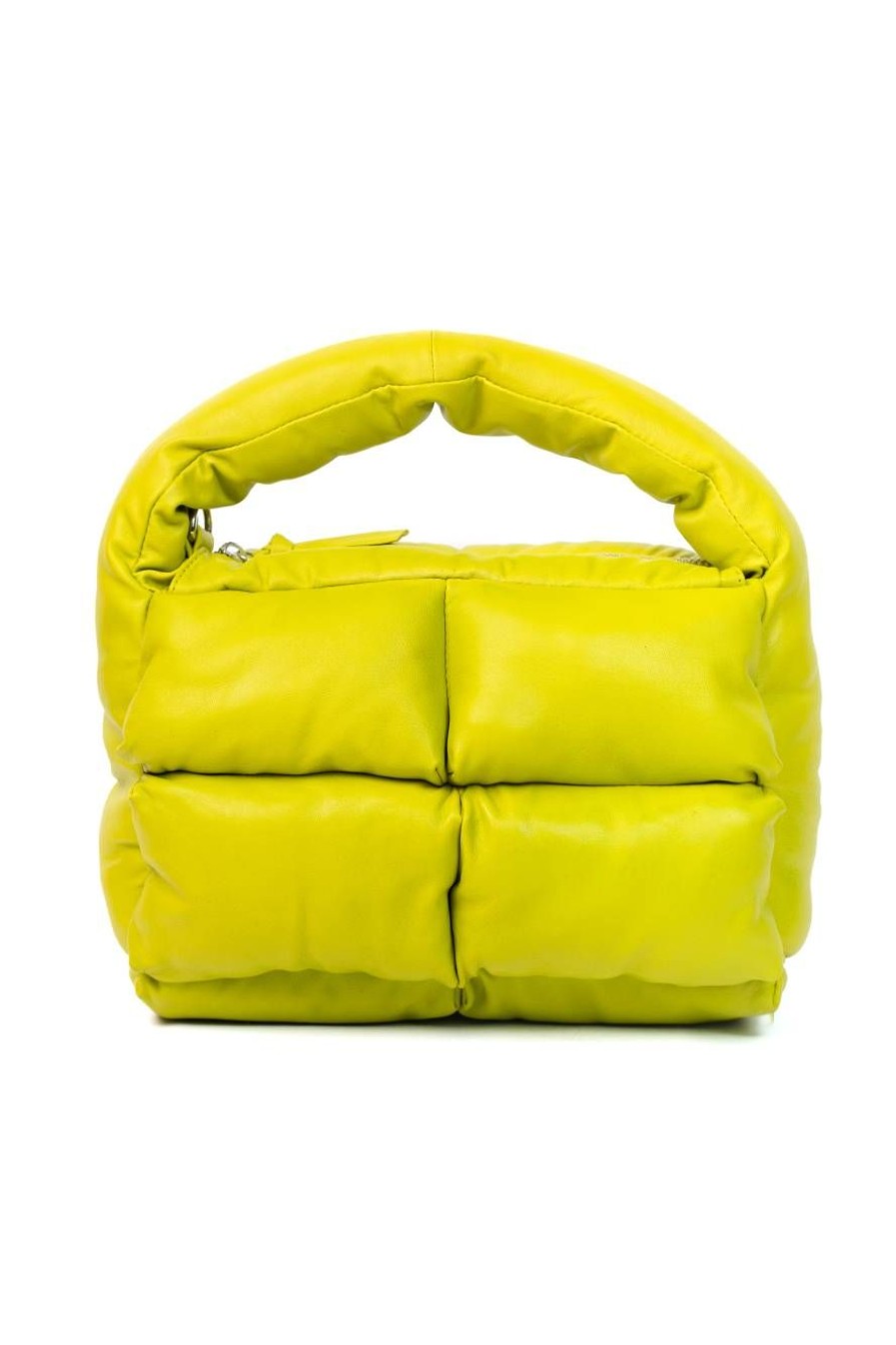 Winter Enrico Versari | Puffer Bag Hobo Lime