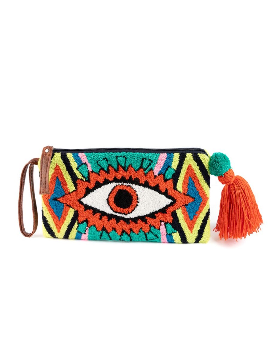 Summer Enrico Versari | Pochet Wayuu Eye And Green