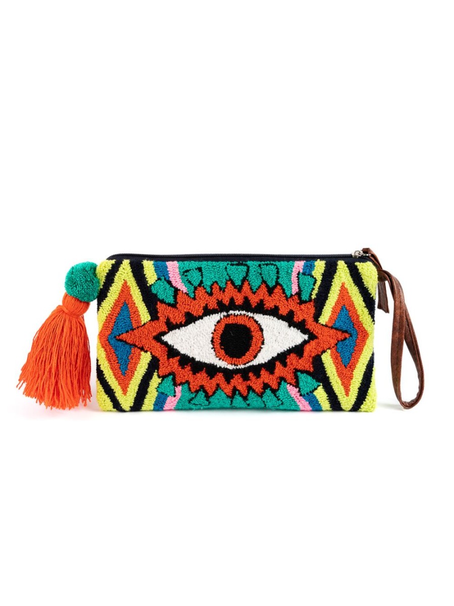 Summer Enrico Versari | Pochet Wayuu Eye And Green