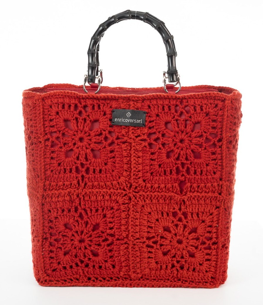 Winter Enrico Versari | Tote Glam Red