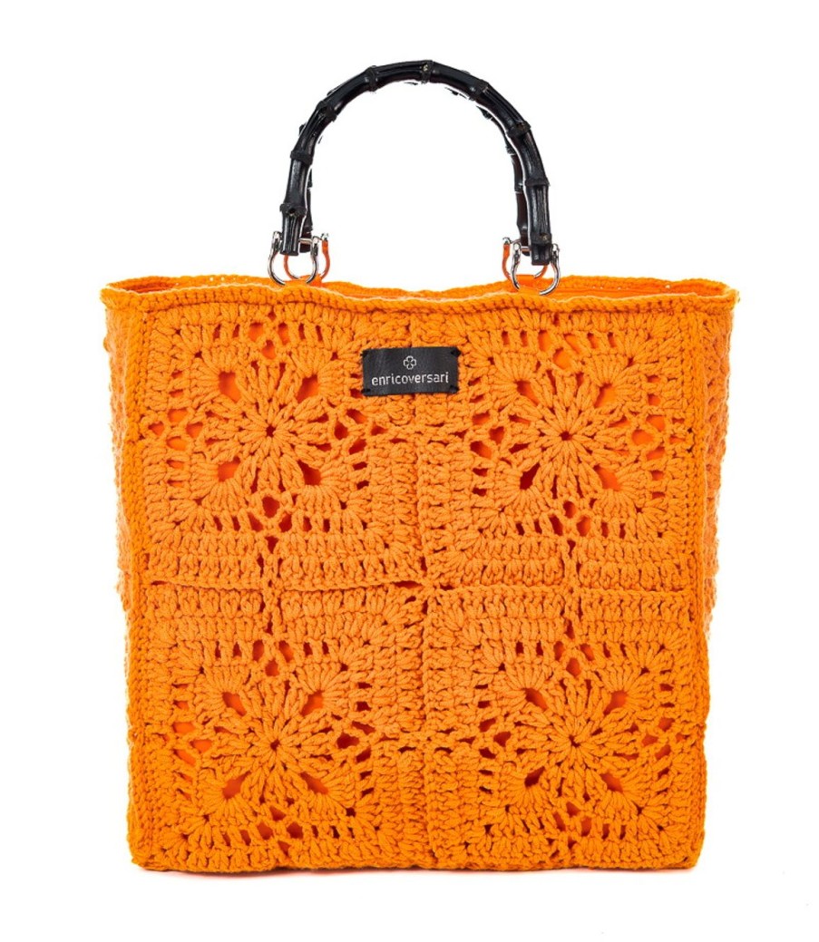 Winter Enrico Versari | Tote Glam Sun Orange