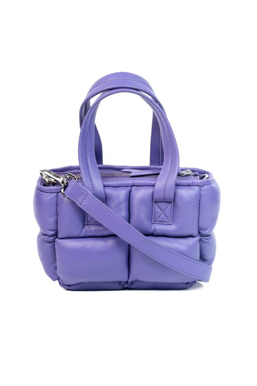 Winter Enrico Versari | Puffer Bag Mini Purple