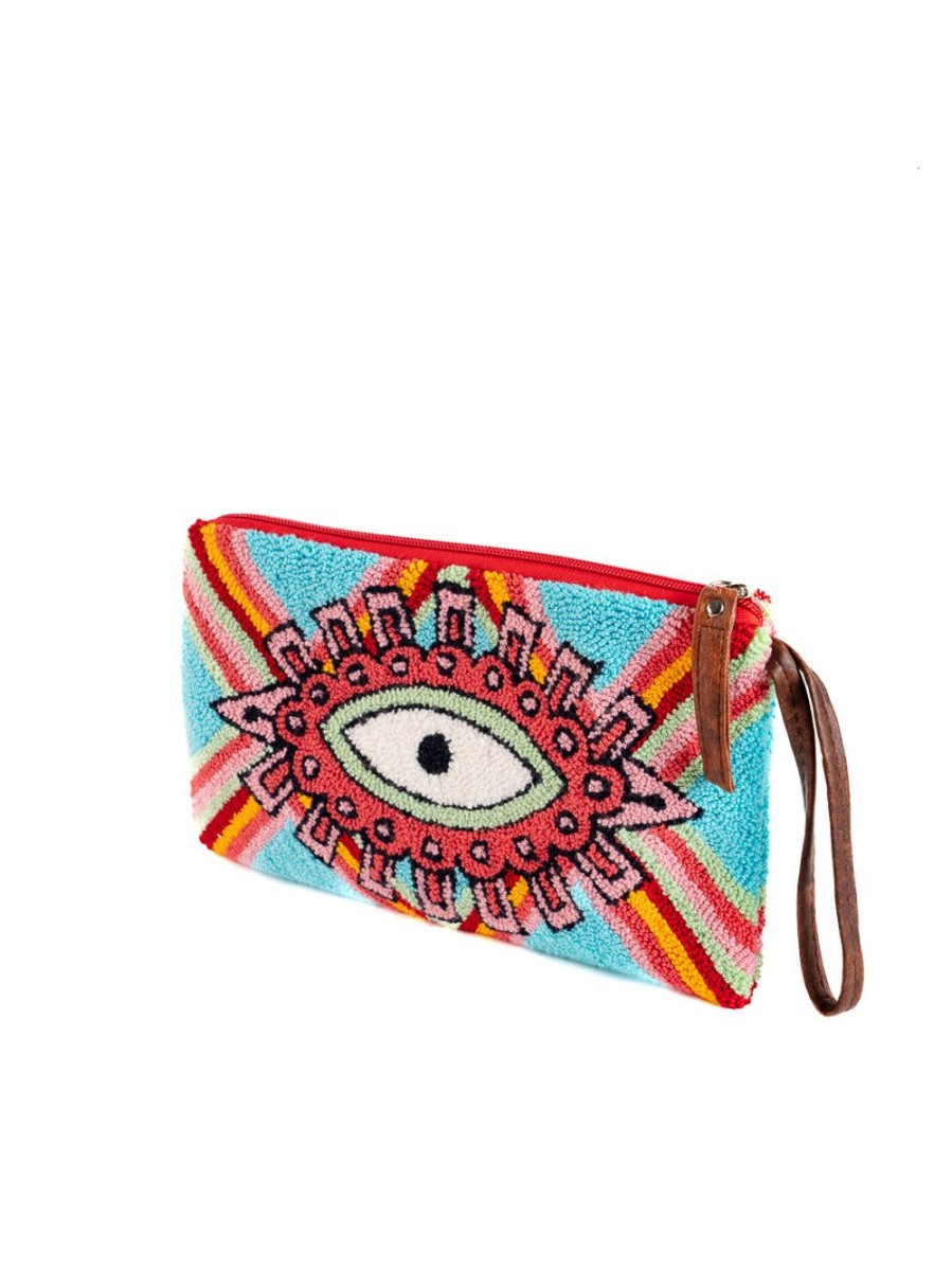 Summer Enrico Versari | Pochet Wayuu Eye And Blue