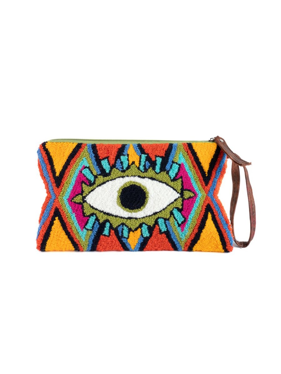 Summer Enrico Versari | Pochet Wayuu Eye And Brown