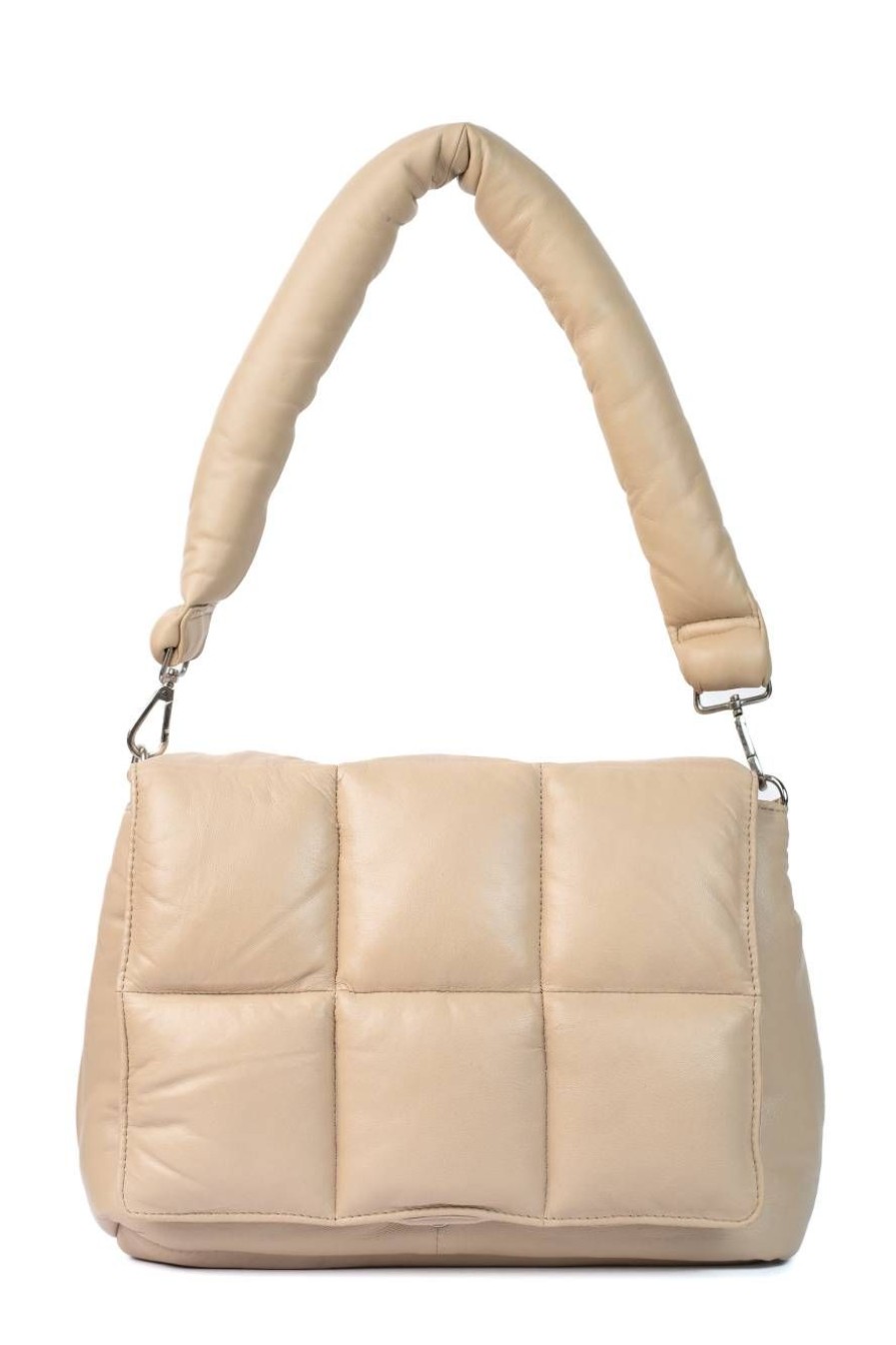 Winter Enrico Versari | Puffer Bag Tote Beige