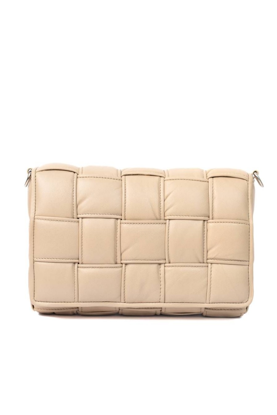 Winter Enrico Versari | Puffer Bag Pochette Beige