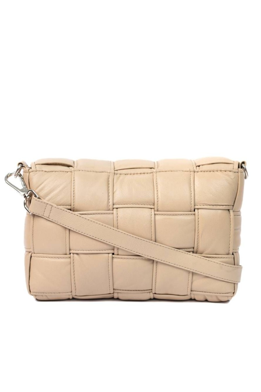 Winter Enrico Versari | Puffer Bag Pochette Beige