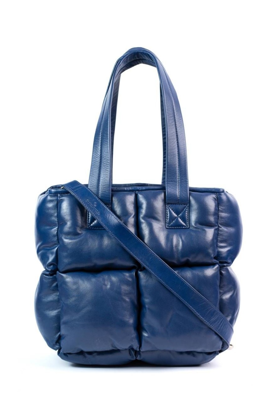 Winter Enrico Versari | Puffer Bag Persian Blue