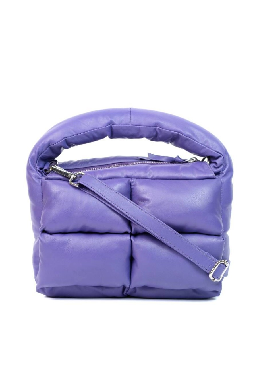 Winter Enrico Versari | Puffer Bag Hobo Purple