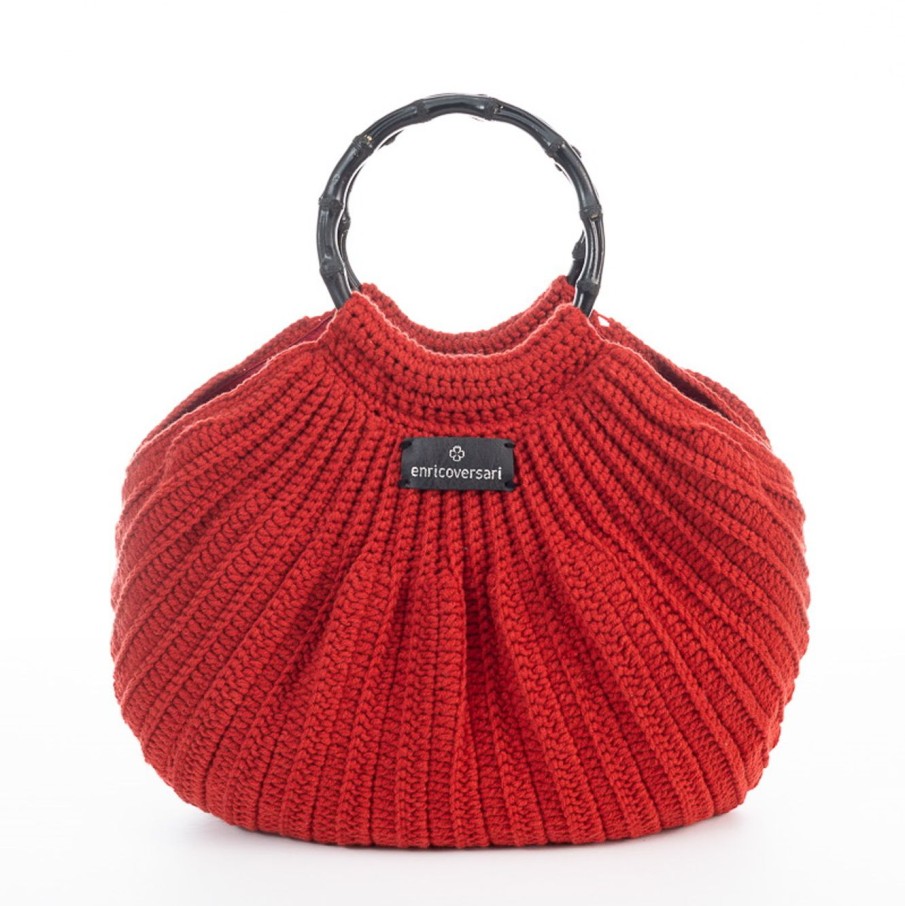 Winter Enrico Versari | Moon Wool Mono Color Red