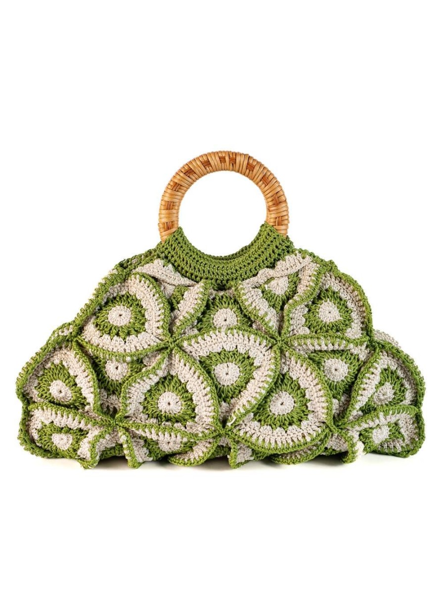 Summer Enrico Versari | Flower Bag Green