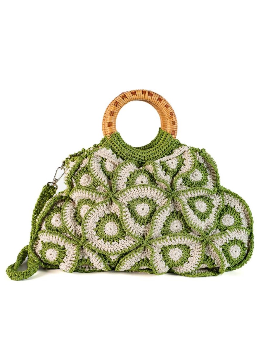 Summer Enrico Versari | Flower Bag Green