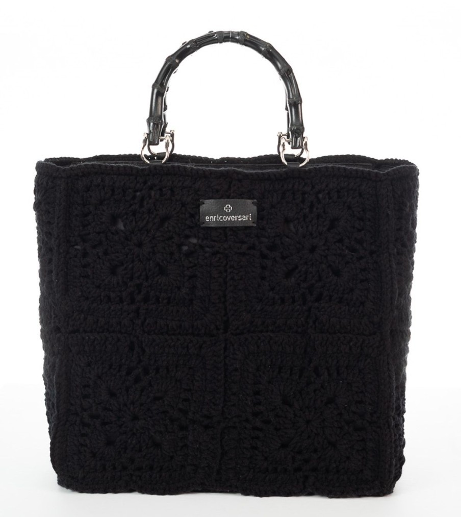 Winter Enrico Versari | Tote Glam Black