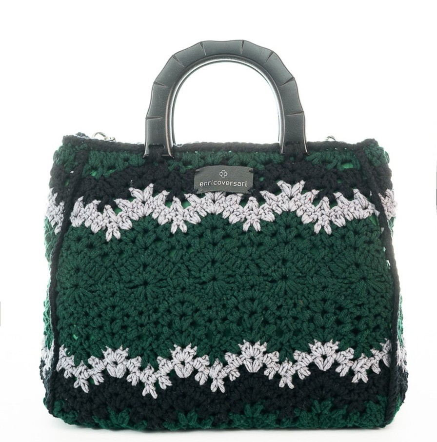 Winter Enrico Versari | Granny Emma Green Bottle Black Grey