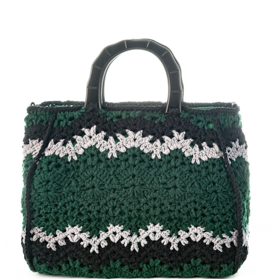 Winter Enrico Versari | Granny Emma Green Bottle Black Grey