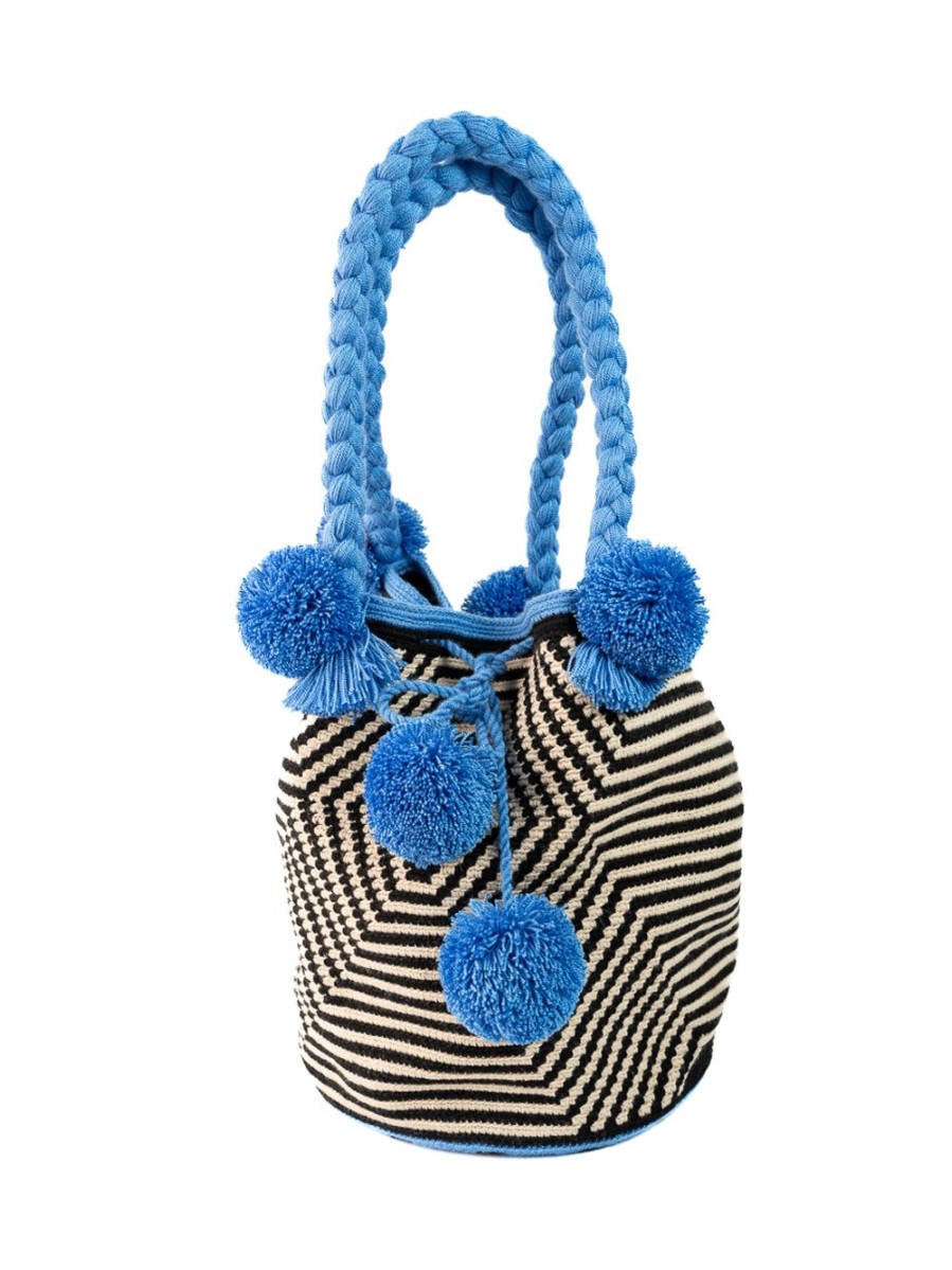 Summer Enrico Versari | Bolsos Blue Ponpon