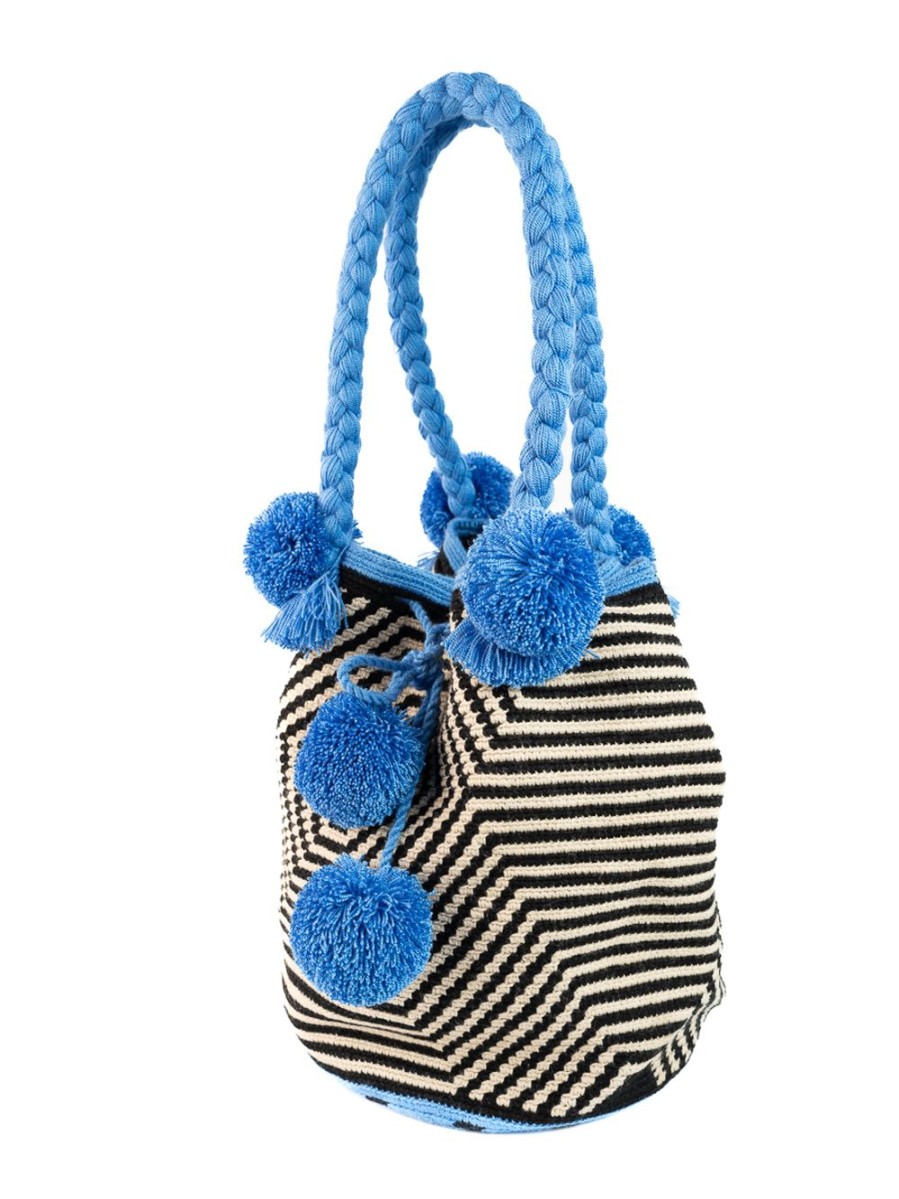 Summer Enrico Versari | Bolsos Blue Ponpon