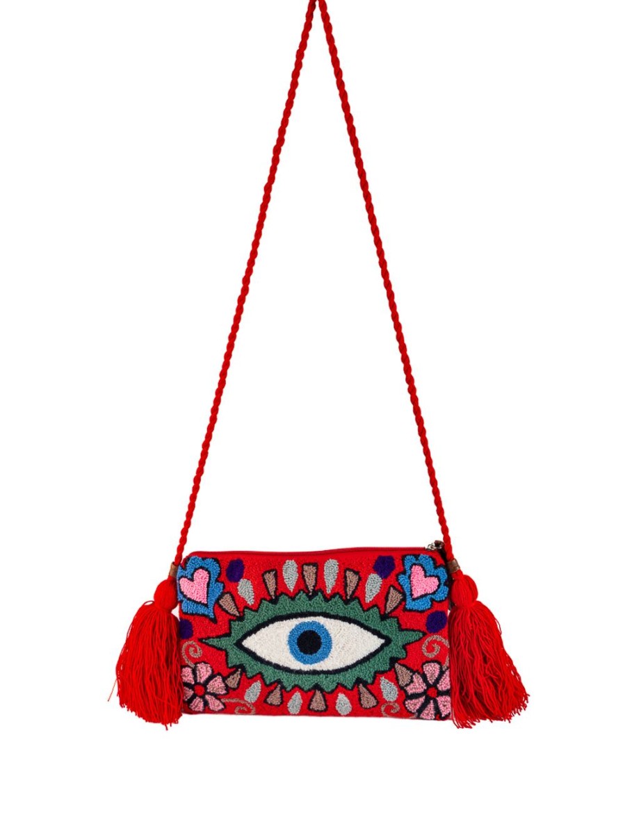 Summer Enrico Versari | Pochet Wayuu Eye And Red