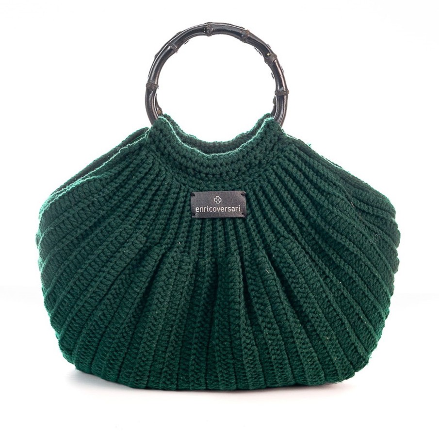 Winter Enrico Versari | Moon Wool Mono Color Green Bottle