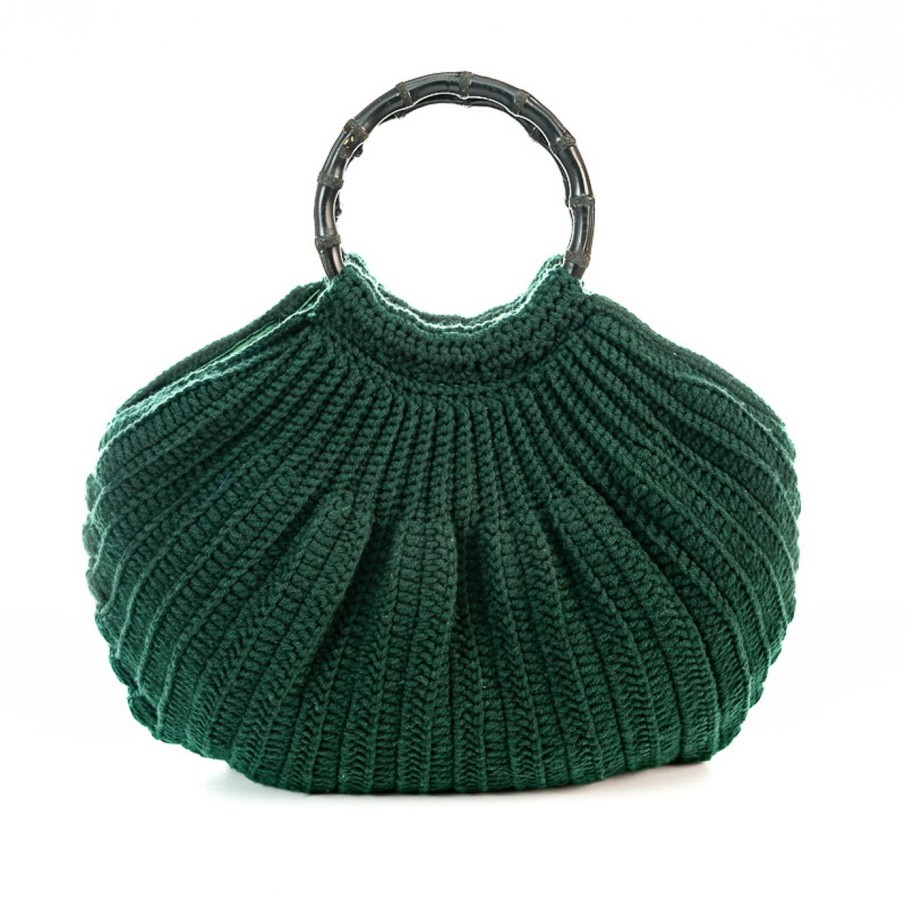 Winter Enrico Versari | Moon Wool Mono Color Green Bottle